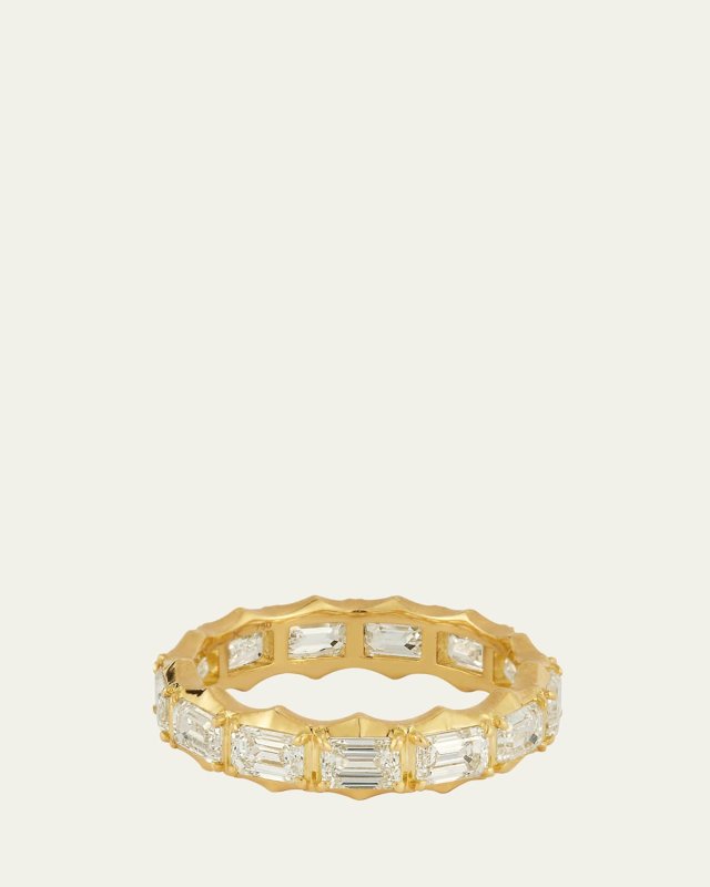 Large Vanguard Diamond Band Ring
